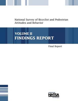 Book cover for National Survey of Bicyclist and Pedestrian Attitudes and Behavior