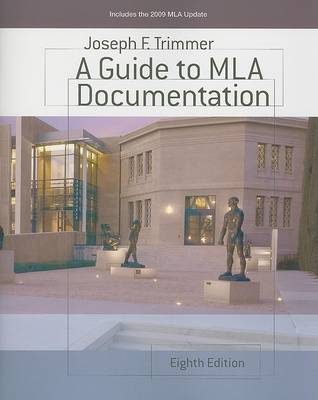 Book cover for Custom Enrichment Module: A Guide to MLA Documentation