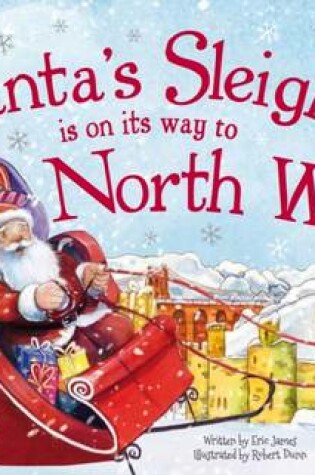 Cover of Santa's Sleigh is on its Way to North Wales