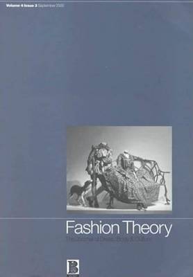 Cover of Fashion Theory