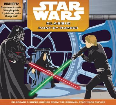 Book cover for Star Wars Classic Paint-By-Number