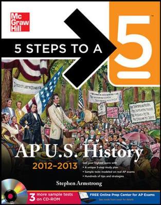 Book cover for 5 Steps to a 5 AP US History 2012-2013 Edition (BOOK/CD SET)