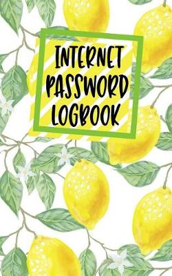 Book cover for Internet Password Logbook