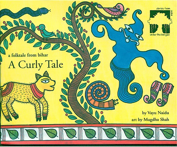 Book cover for A Curly Tale