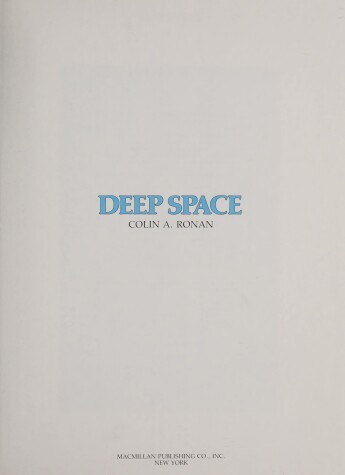 Book cover for Deep Space