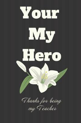 Book cover for Your My Hero Thanks for being my Teacher