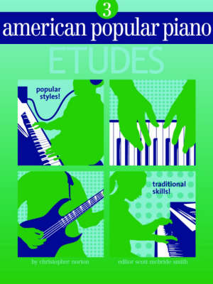 Cover of American Popular Piano Etudes 3