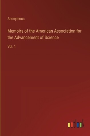 Cover of Memoirs of the American Association for the Advancement of Science