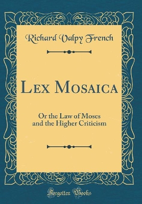 Book cover for Lex Mosaica