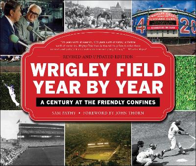 Book cover for Wrigley Field Year by Year