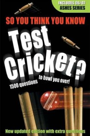 Cover of Test Cricket