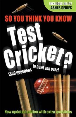 Book cover for Test Cricket