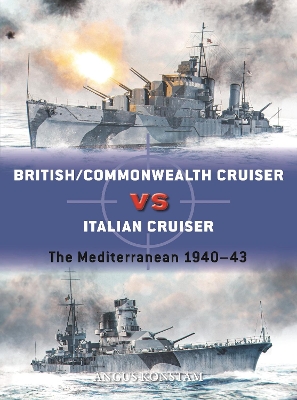 Book cover for British/Commonwealth Cruiser vs Italian Cruiser