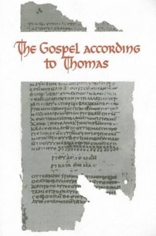 Cover of The Gospel According to Thomas