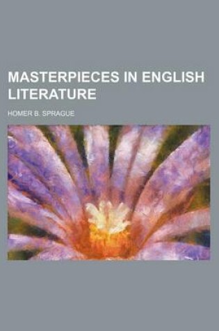 Cover of Masterpieces in English Literature