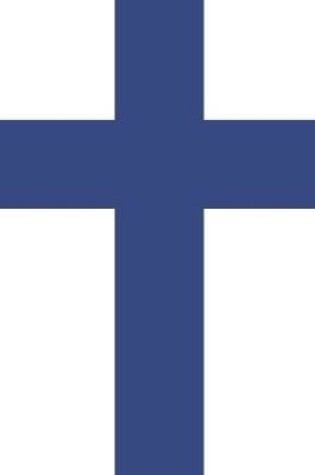 Cover of Finland Travel Journal - Finland Flag Notebook - Finnish Flag Book