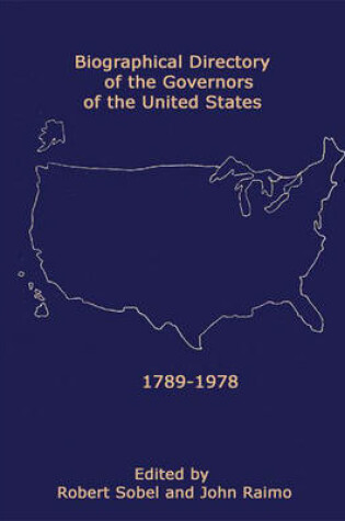 Cover of Biographical Directory of the Governors of the United States, 1789-1978