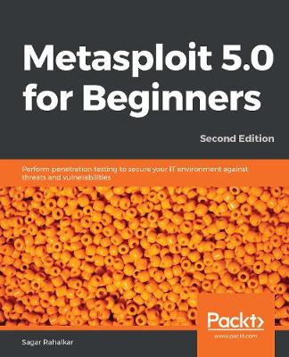 Book cover for Metasploit 5.0 for Beginners -