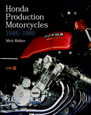 Book cover for Honda Production Motorcycles 1946-1980