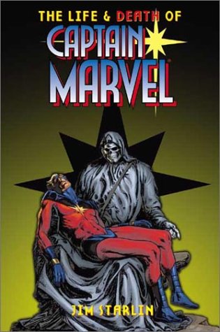 Book cover for Life And Death Of Captain Marvel Tpb