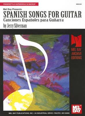 Book cover for Spanish Songs for Guitar