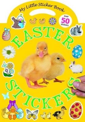 Book cover for My Little Sticker Book - Easter