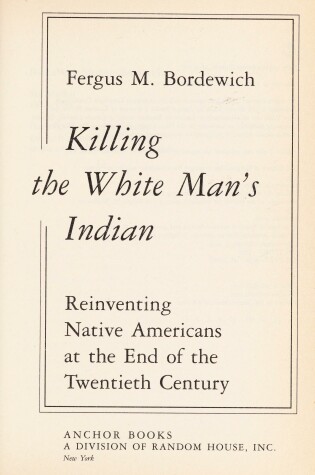 Cover of Killing the White Man's Indian