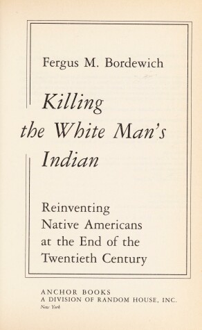 Book cover for Killing the White Man's Indian