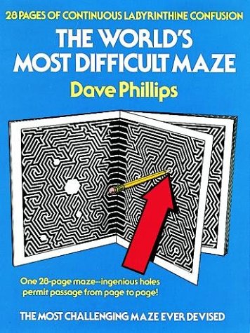 Book cover for The World's Most Difficult Maze