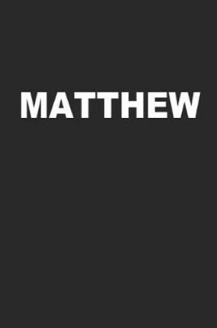 Cover of Matthew