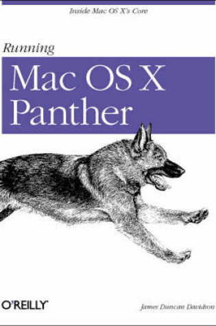 Cover of Running Mac OS X Panther