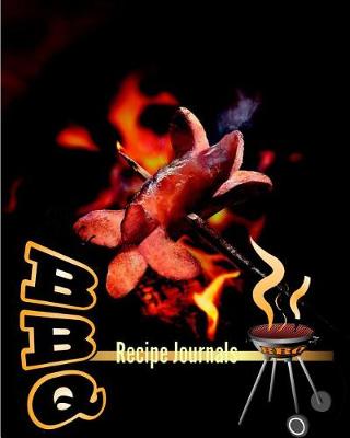 Book cover for BBQ Recipe Journals