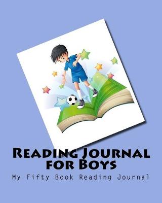 Book cover for Reading Journal for Boys