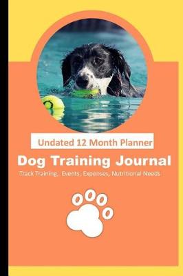 Book cover for Dog Training Journal