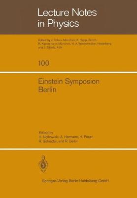 Cover of Einstein Symposion Berlin