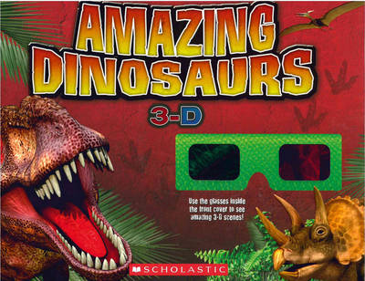 Book cover for Amazing Dinosaurs 3-D