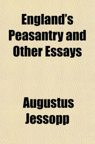 Cover of England's Peasantry and Other Essays