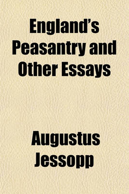 Book cover for England's Peasantry and Other Essays