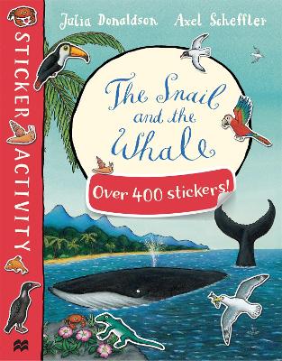 Book cover for The Snail and the Whale Sticker Book