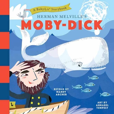 Book cover for Moby Dick: A BabyLit® Storybook