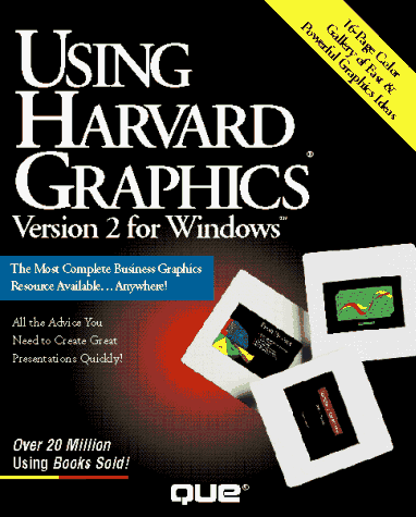 Book cover for Using Harvard Graphics for Windows