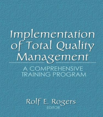 Book cover for Implementation of Total Quality Management