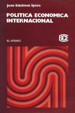 Cover of Politica Economica Internacional