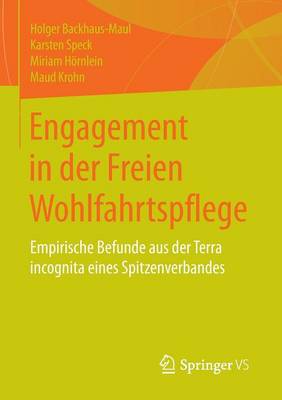 Book cover for Engagement in Der Freien Wohlfahrtspflege