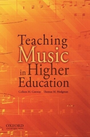 Cover of Teaching Music in Higher Education