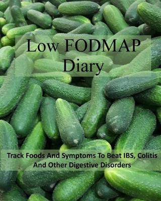 Book cover for Low FODMAP Diary (large edition)