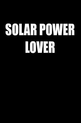 Book cover for Solar Power Lover