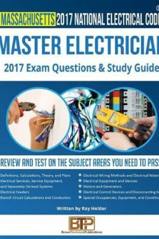 Cover of Massachusetts 2017 Master Electrician Study Guide