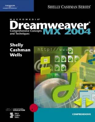 Book cover for Dreamweaver MX 2004