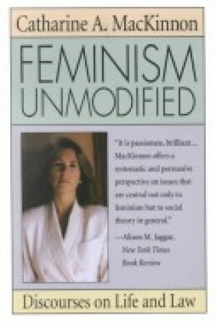 Cover of Feminism Unmodified